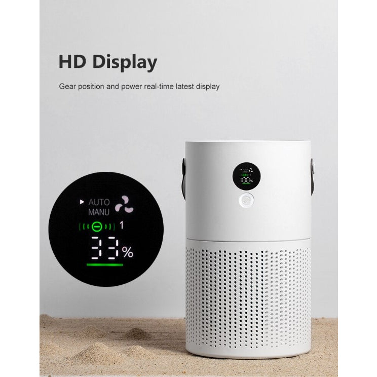 ❤️NEW 2023 Portable Air Purifier Home OLED Screen USB HEPA Filter Mini Air Purifier Carbon Dust Removal❤️SG Seller❤️